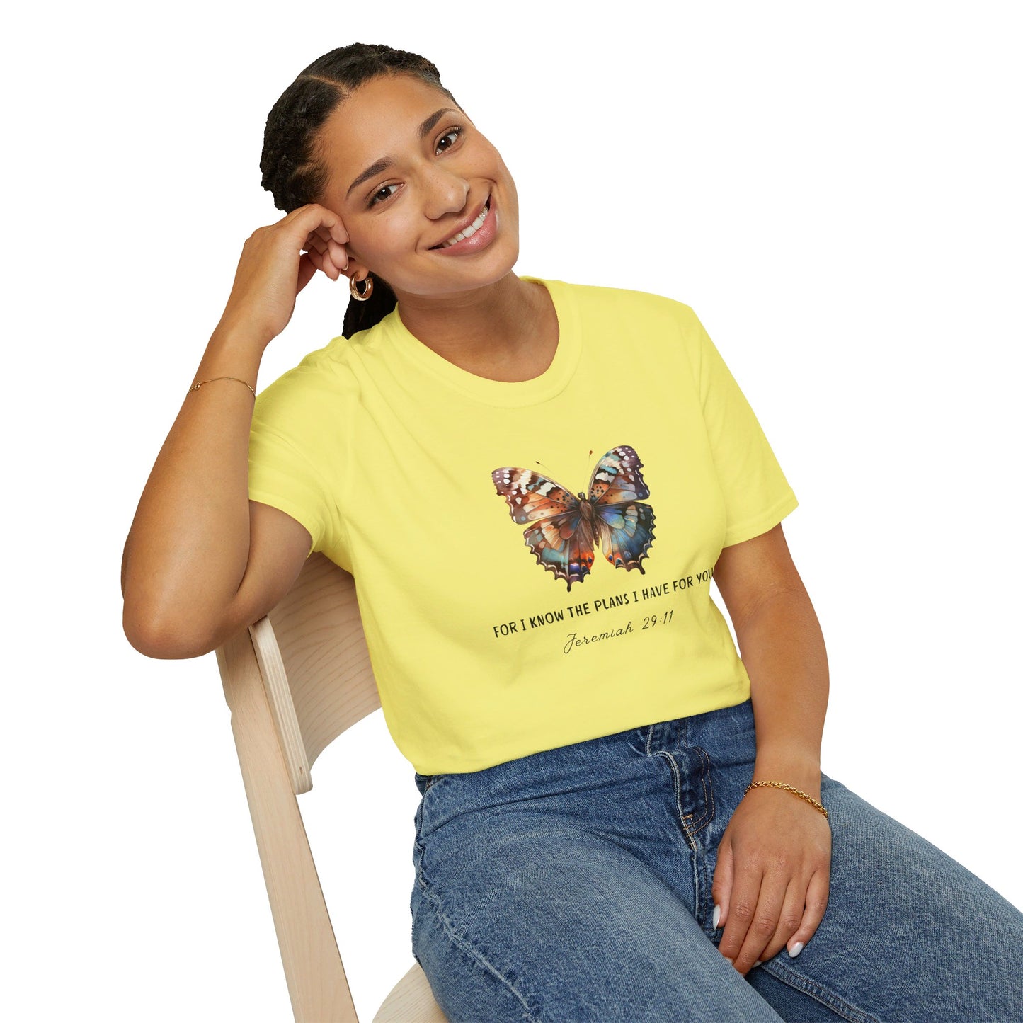 For I Know The Plans I Have For You Jeremiah 29:11 | Butterfly |