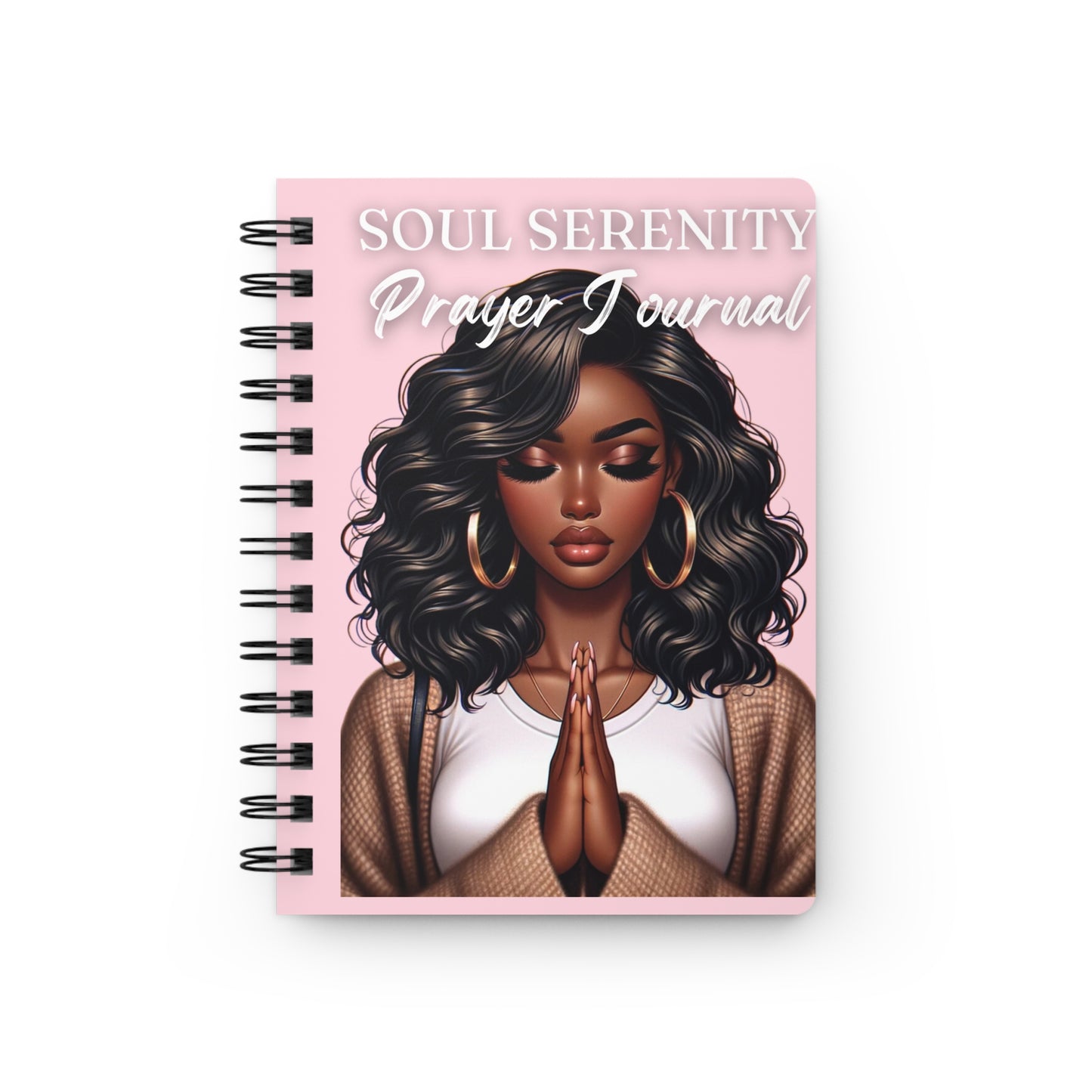 Soul Serenity Prayer Notebook (Spiral Bound)