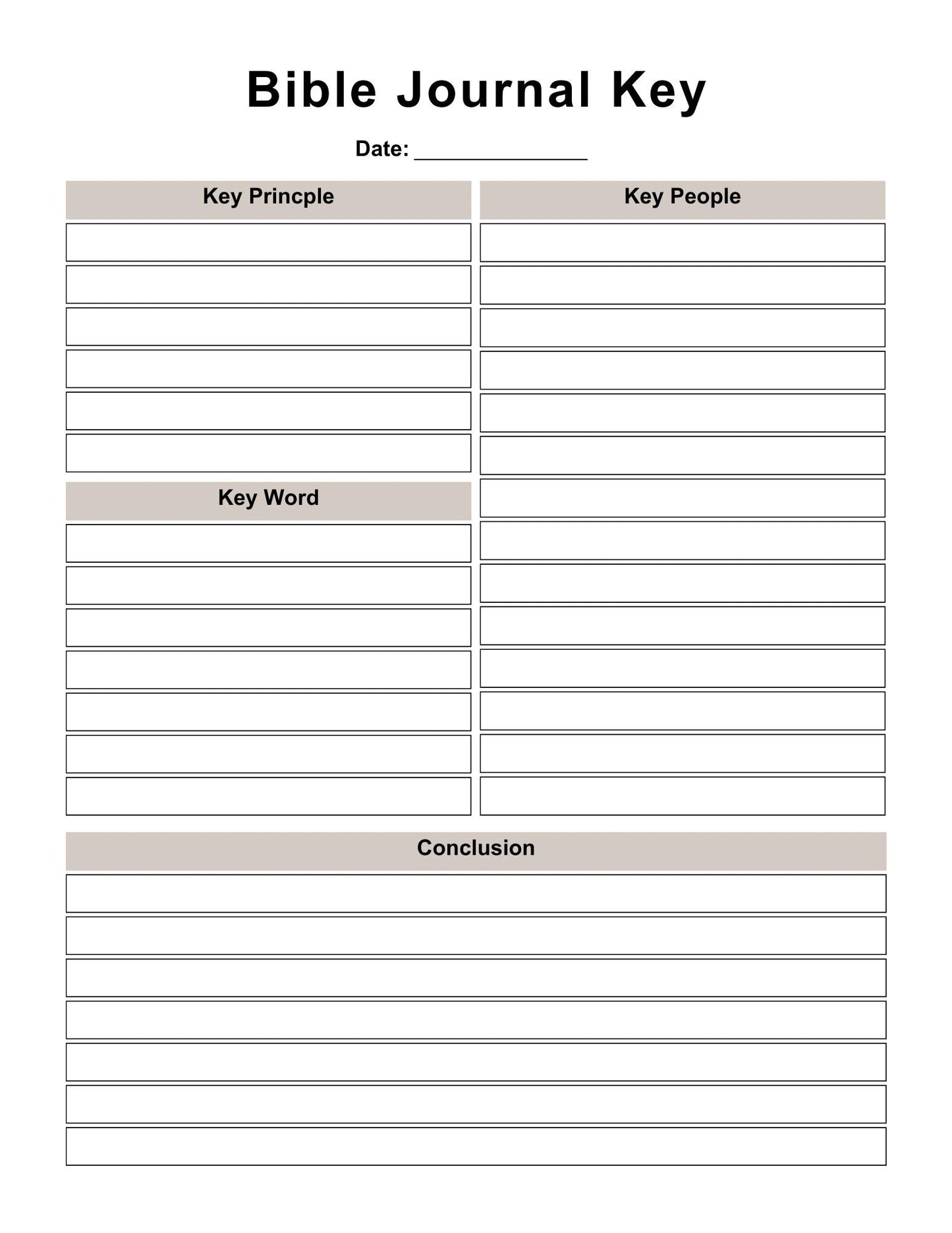 Devotional Planner (Digital Download)