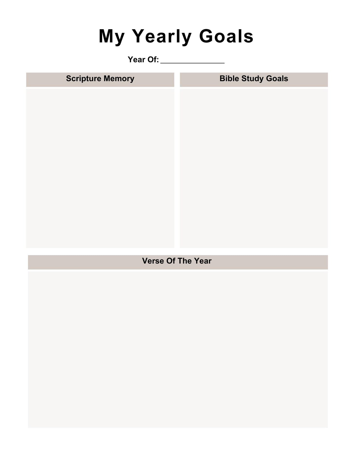 Devotional Planner (Digital Download)