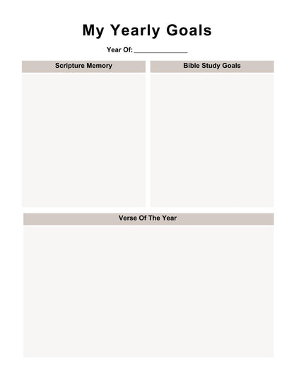 Devotional Planner (Digital Download)